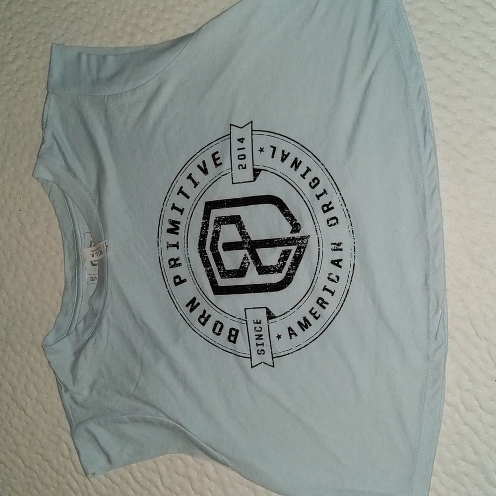 Born Primitive Cropped Muscle Tank